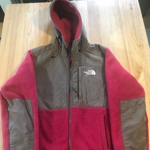 The North Face fleece Jacket in pink size S